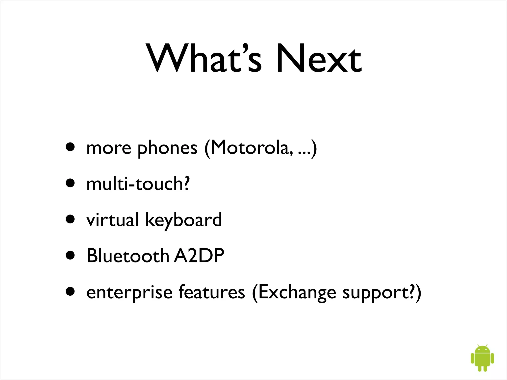 Introduction to Android - Mobile Portland
