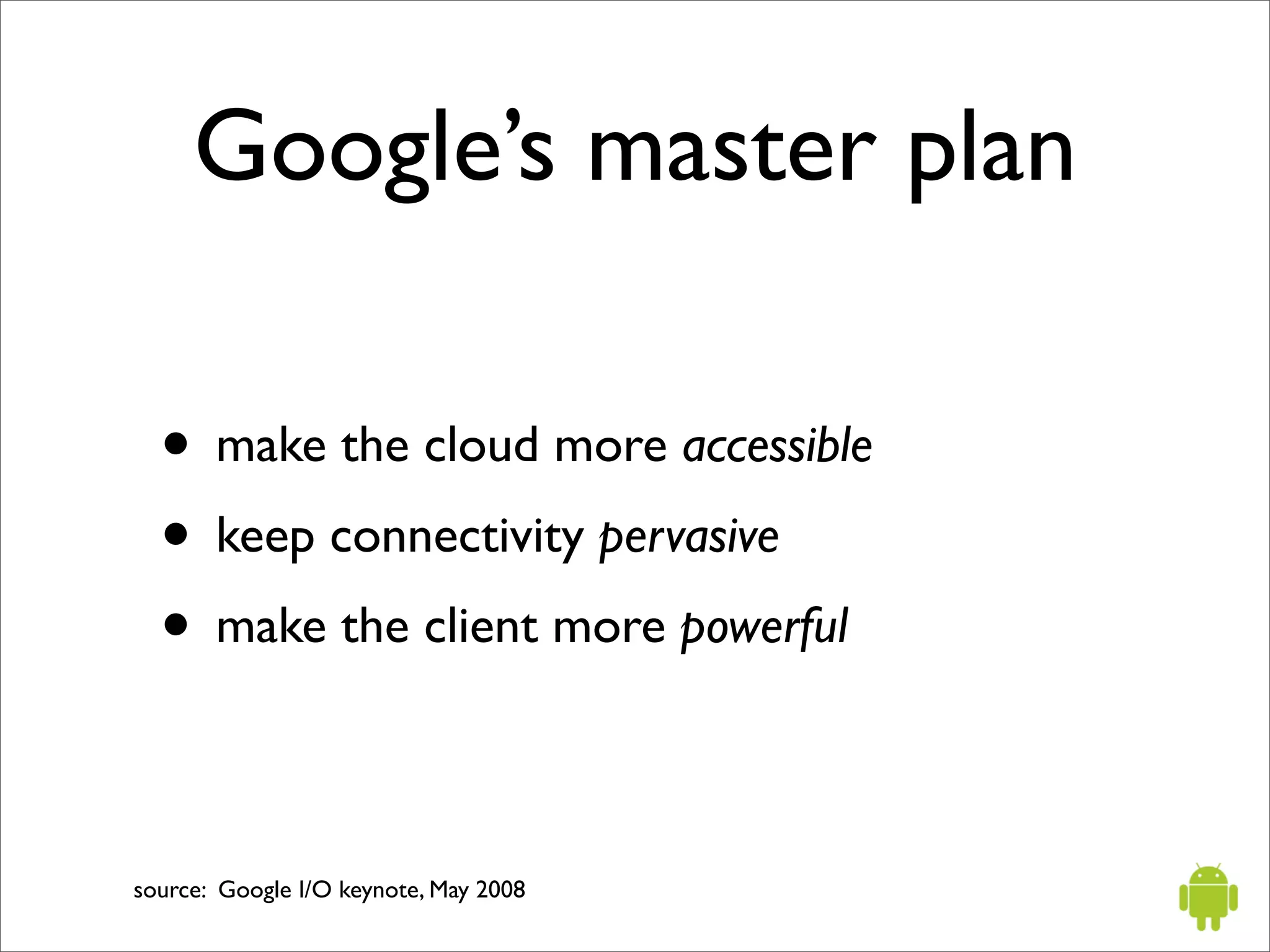 Introduction to Android - Mobile Portland