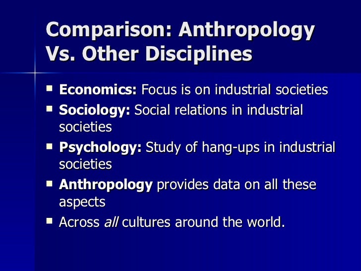 Introduction to Anthropology.