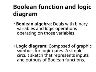 Introduction to Boolean Algebra class XI CBSE.ppt