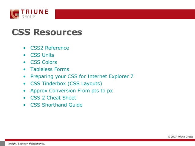 Introduction to Cascading Style Sheets (CSS) | PPT | Web Design and ...