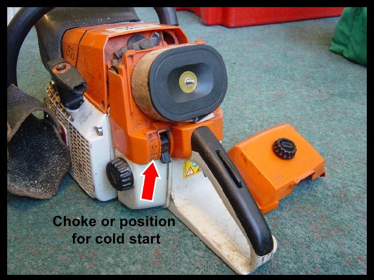 Introduction to chainsaw parts