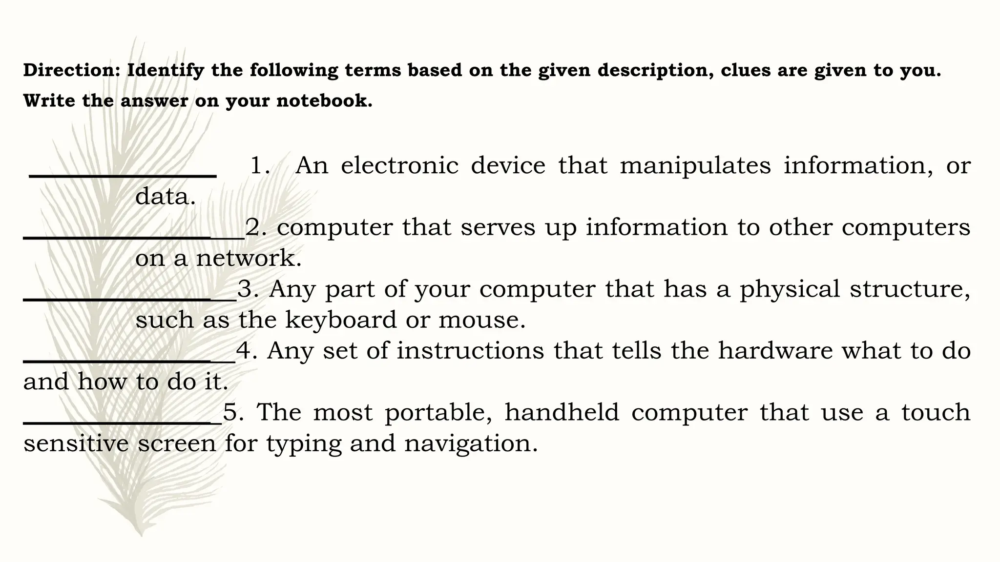 Css - INTRODUCTION-TO-COMPUTER- Lesson 1pptx | PPTX
