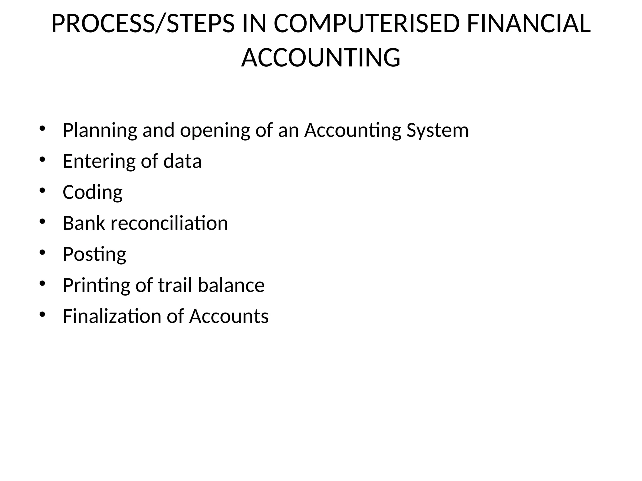 introduction to computerized accountingI | PPT