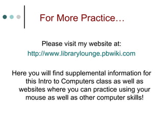 Introduction To Computers | PPT