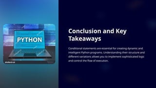 Introduction-to-Conditional-Statements-in-Python.pptx | Programming ...