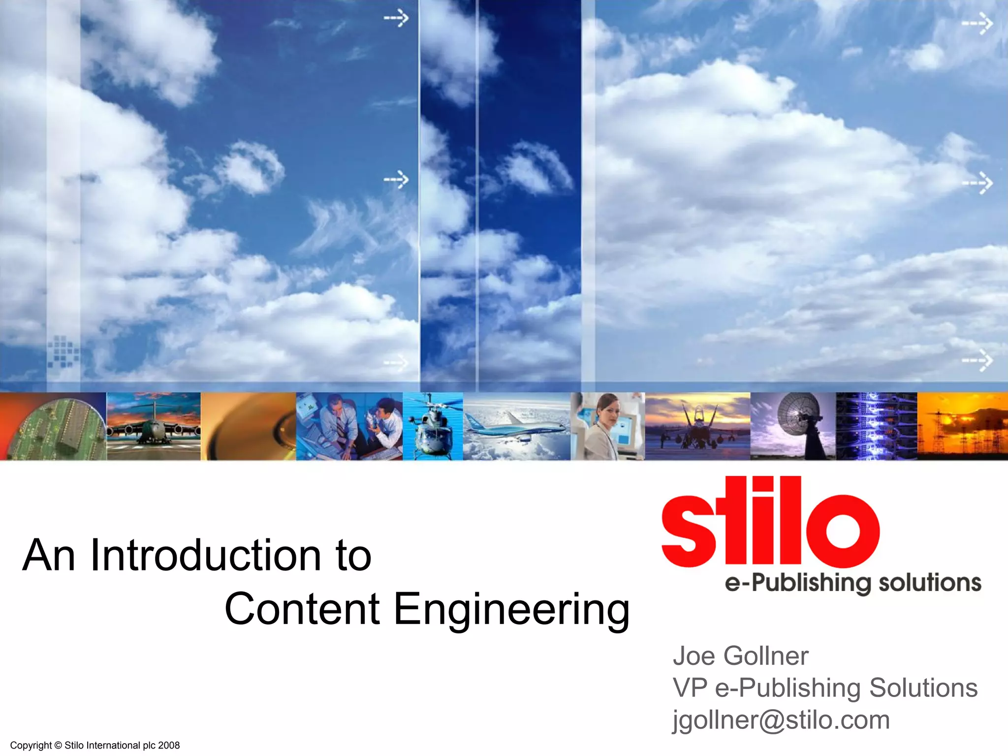 Introduction to Content Engineering