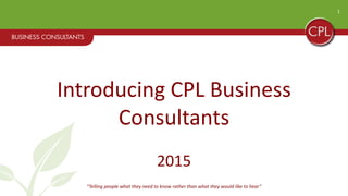 Fibre - CPL Business Consultants