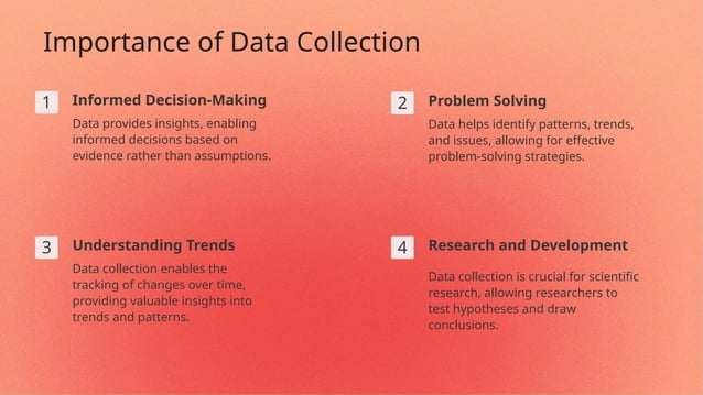 Introduction To Data Collection In Statistics Pptx