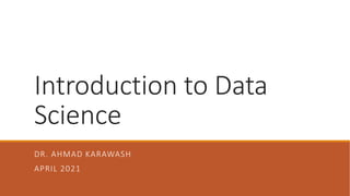 Introduction to-data-science | PDF | Artificial Intelligence ...