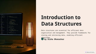 Comprehensive Introduction to Data Structures for Efficient Programming ...