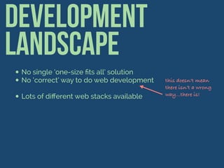 Introduction to Development for the Internet
