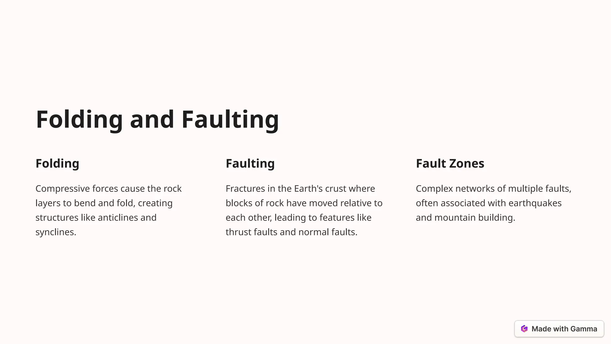 What is Diastrophism and types of it pptx | PPTX