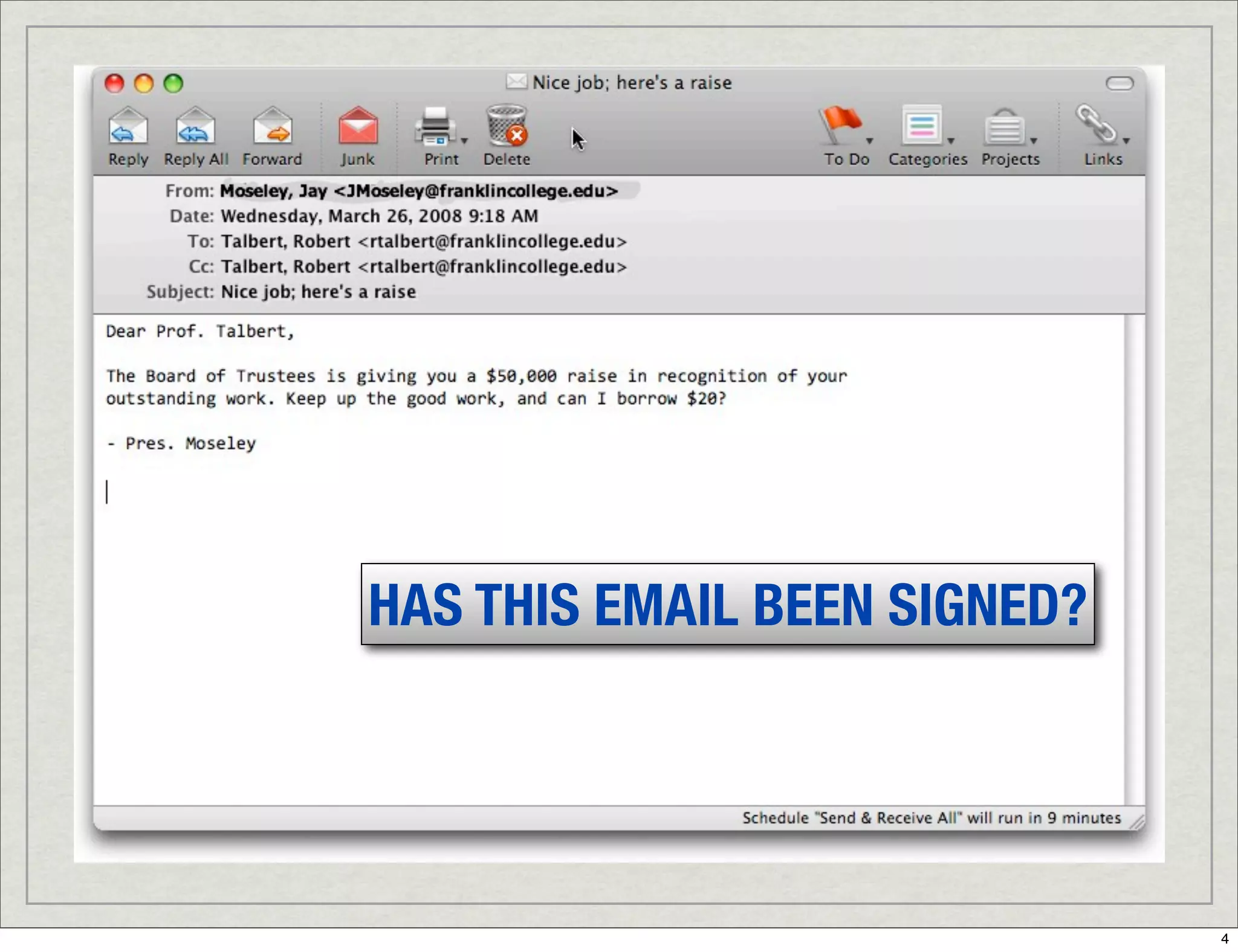 Introduction To Digital Signatures