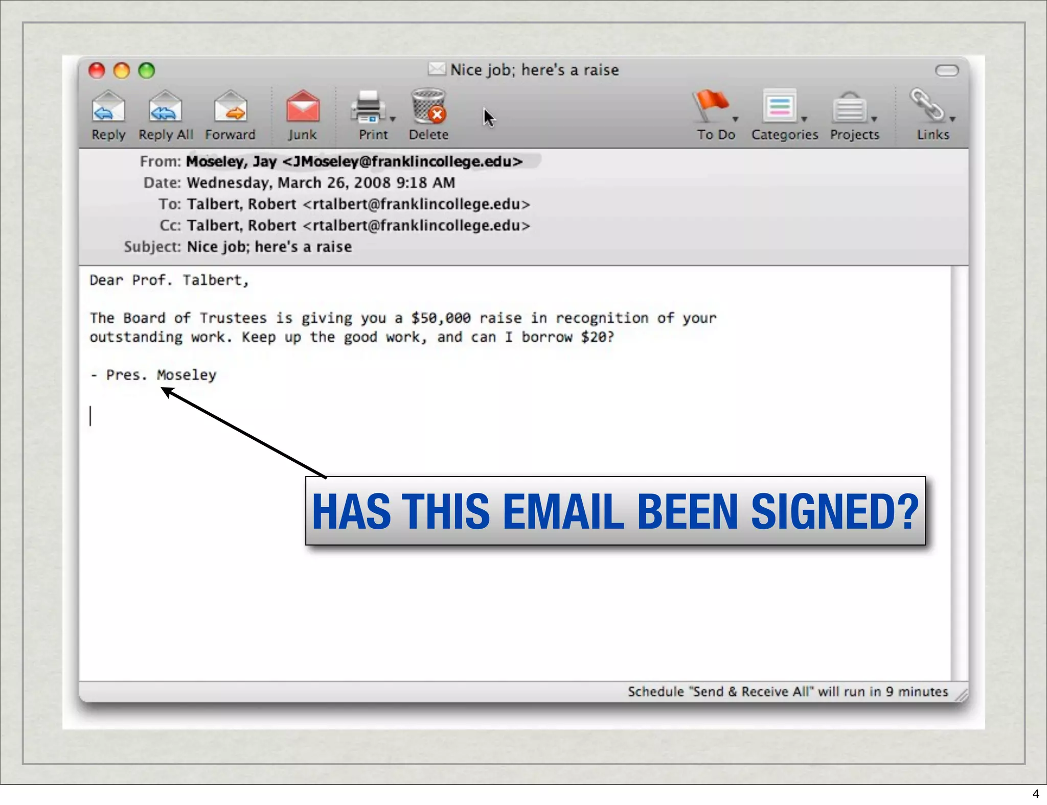 Introduction To Digital Signatures