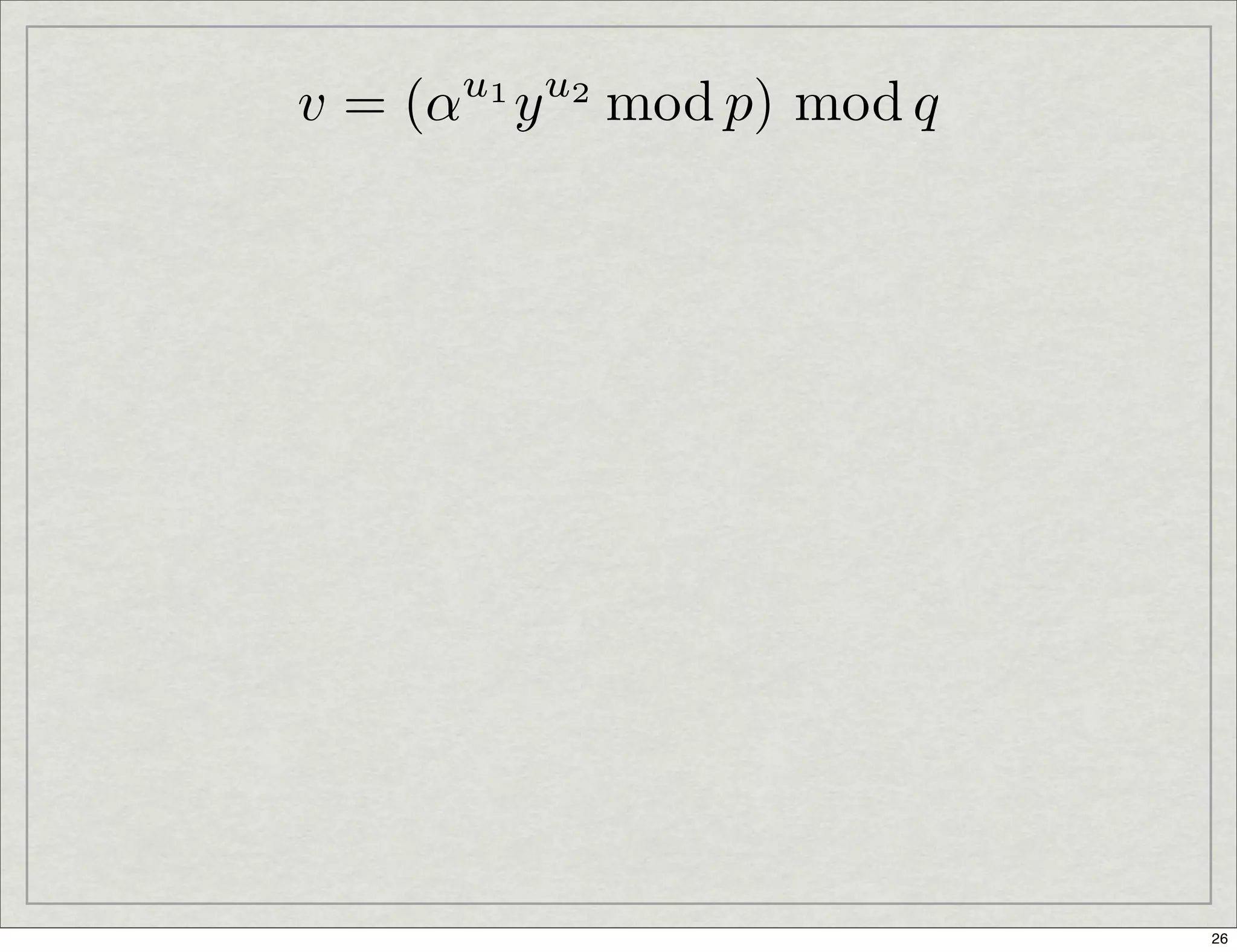 Introduction To Digital Signatures