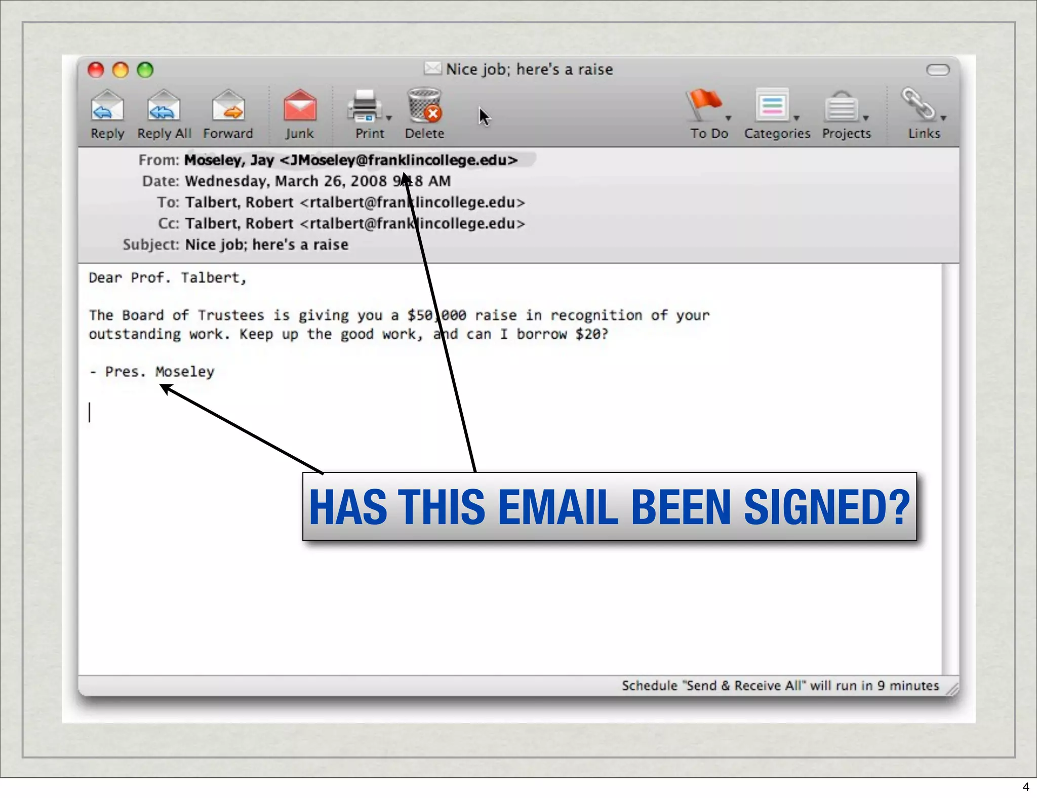 Introduction To Digital Signatures