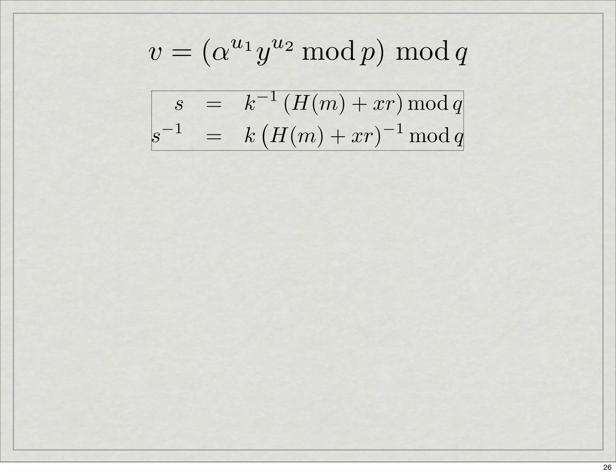 Introduction To Digital Signatures