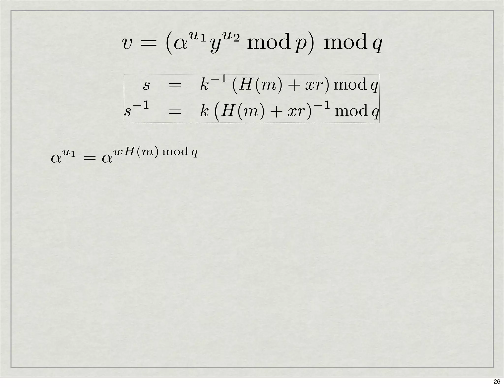 Introduction To Digital Signatures