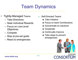 Introduction to DSDM