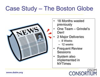 Introduction to DSDM