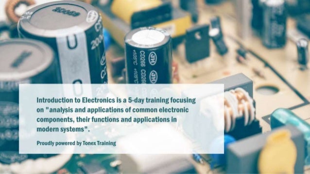 Introduction to Electronics Training, Arduino, PCB Modern Electronics ...