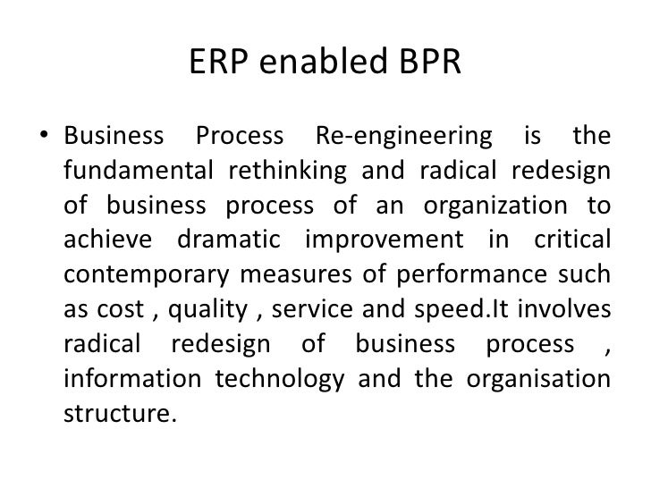Introduction to ERP based Enterprise system