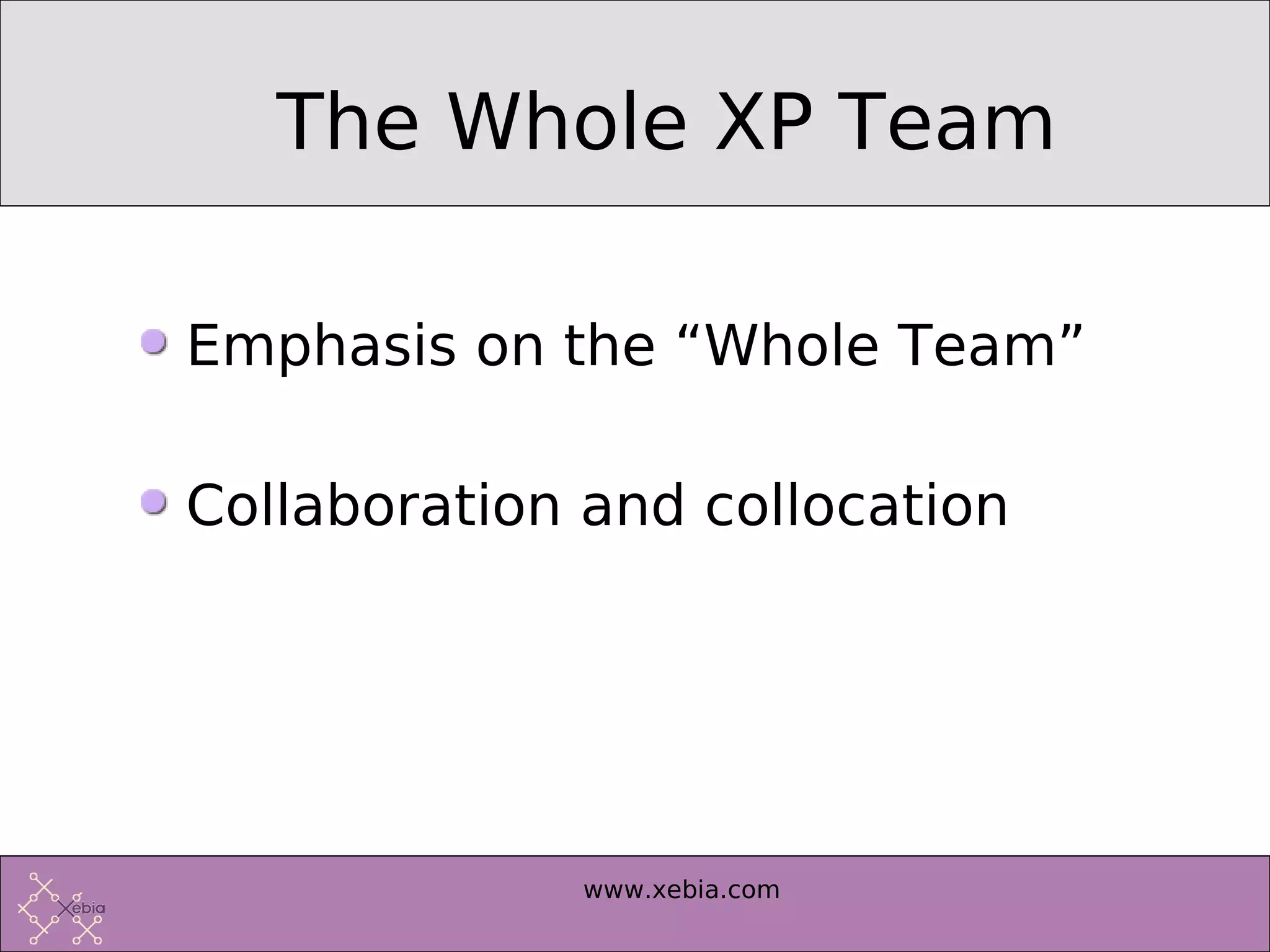 Introduction to Extreme Programming