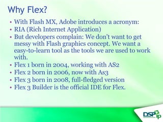 Introduction To Flex | PPT