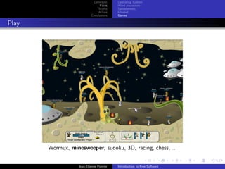 Introduction to Free Software