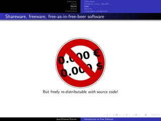 Introduction to Free Software