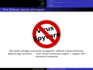 Introduction to Free Software