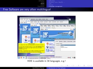 Introduction to Free Software