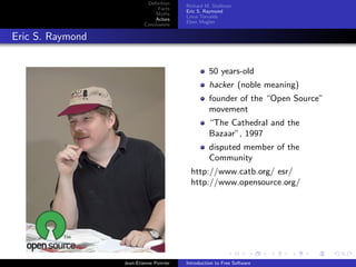 Introduction to Free Software