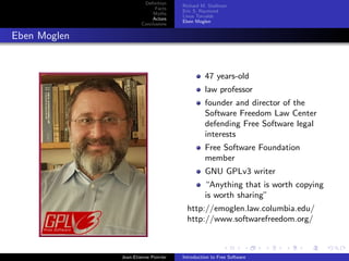 Introduction to Free Software