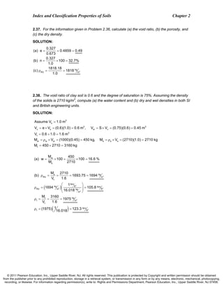 Introduction to Geotechnical Engineering 2nd Edition Holtz Solutions ...