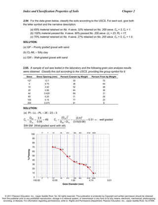 Introduction to Geotechnical Engineering 2nd Edition Holtz Solutions ...