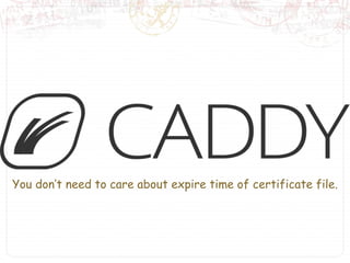 You don’t need to care about expire time of certificate file.
 
