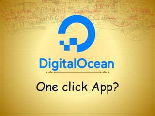One click App?
 