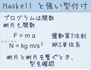 Introduction to Haskell@Open Source Conference 2007 Hokkaido