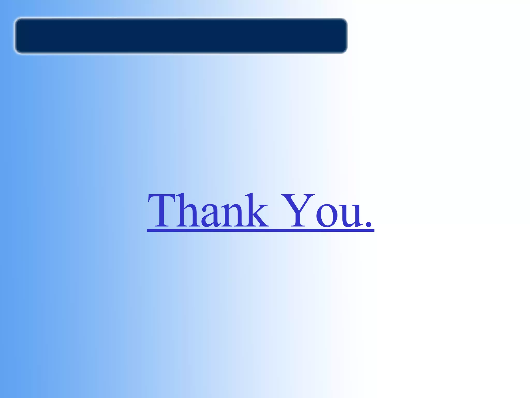 Thank You. 