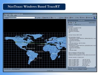 NeoTrace: Windows Based TraceRT 