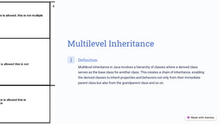 Introduction to Inheritance in Java for presentation | PPT