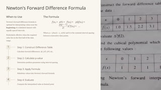 Comprehensive Guide to Interpolation Formulae in Numerical Analysis | PPTX