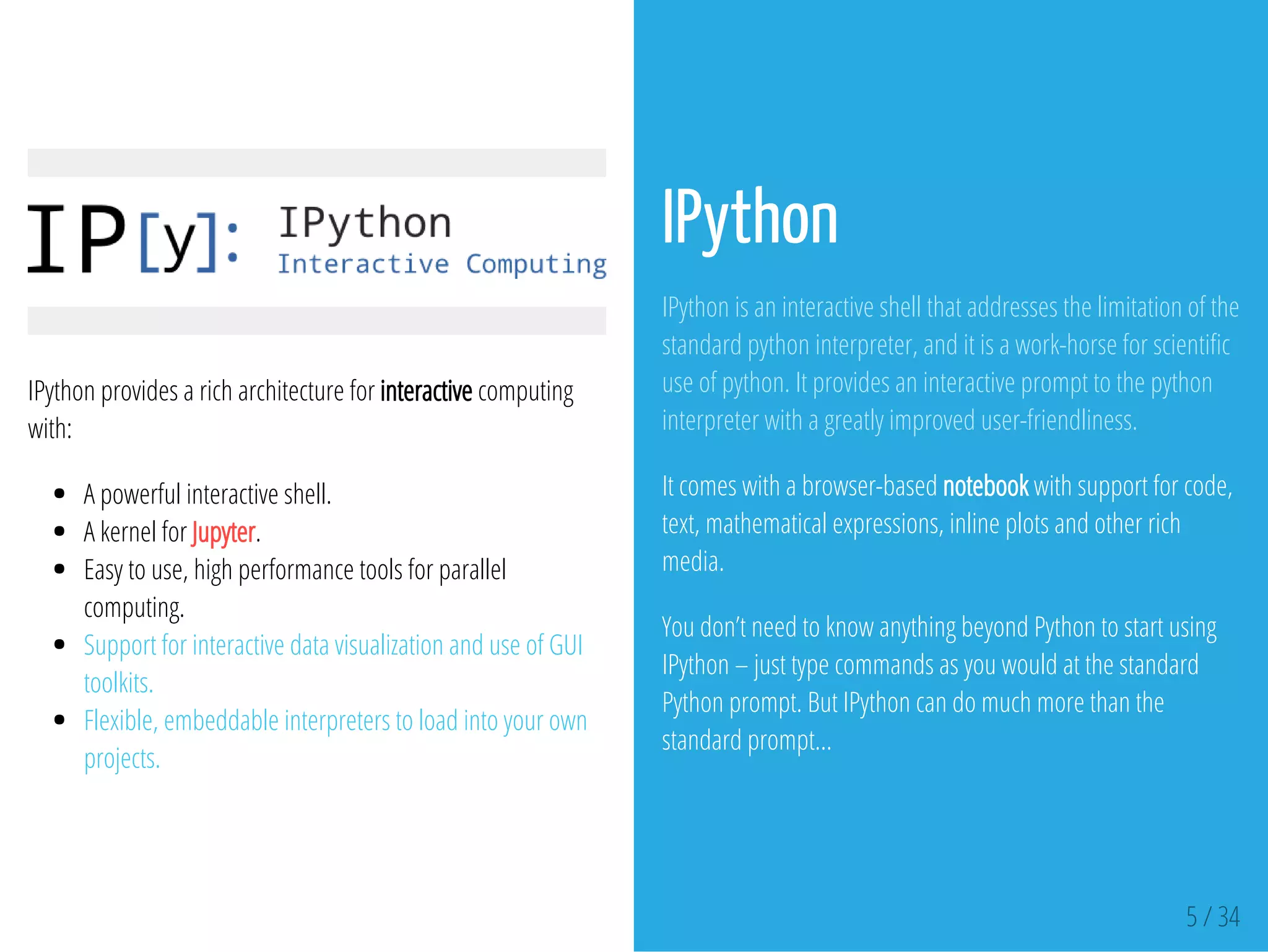 Introduction to IPython & Jupyter Notebooks | PDF | Operating Systems ...