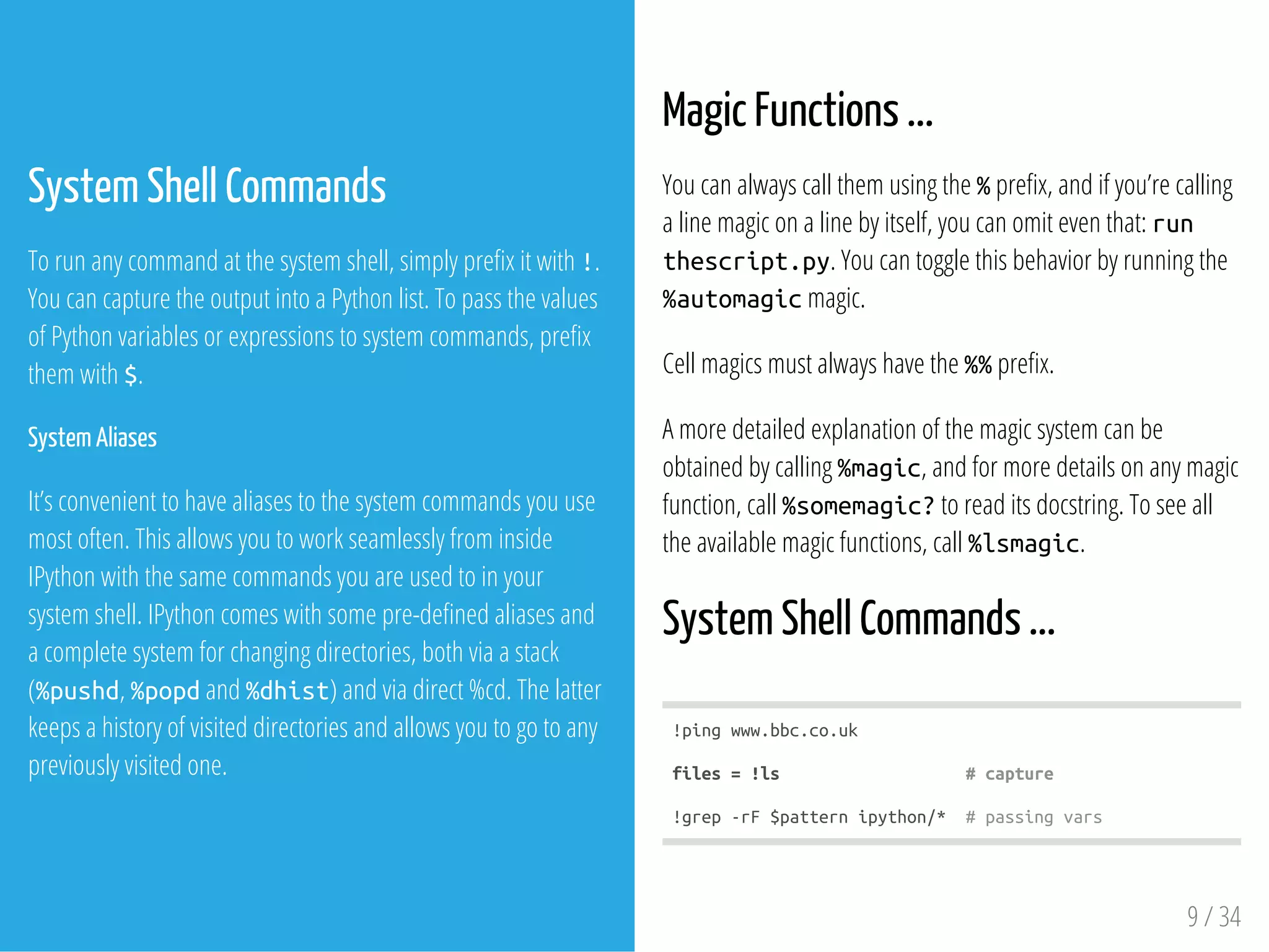 Introduction to IPython & Jupyter Notebooks | PDF | Operating Systems ...