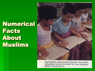 Numerical Facts About Muslims 