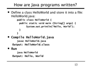 Introduction to-java | PPT