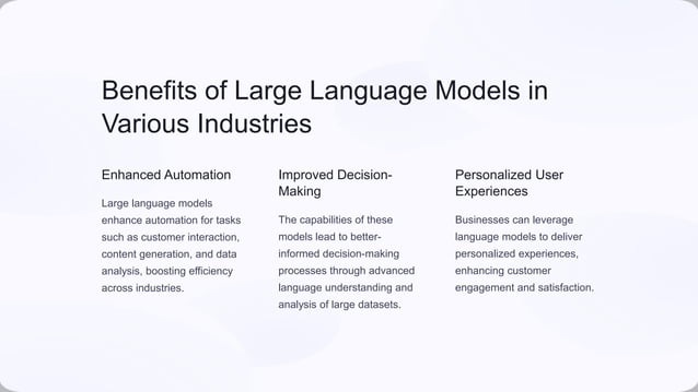 Introduction-to-Large-Language-Models.pptx | Technology Industry ...