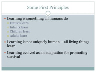 Introduction to-learning-theories | PPT
